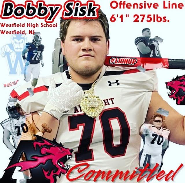 Senior Football Player Bobby Sisk Commits to Albright College - Hi's ...